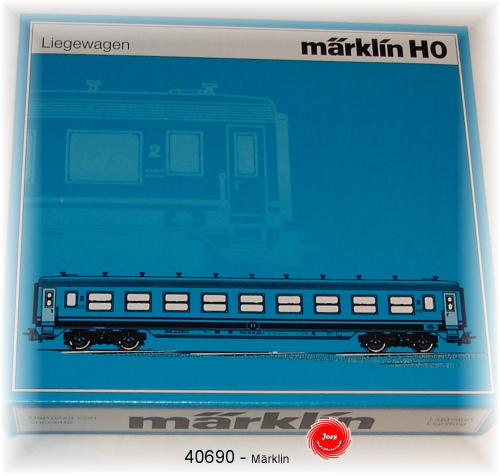Märklin 40690 Personenwagen-Set "Tin Plate" der SNCB 6-teilig