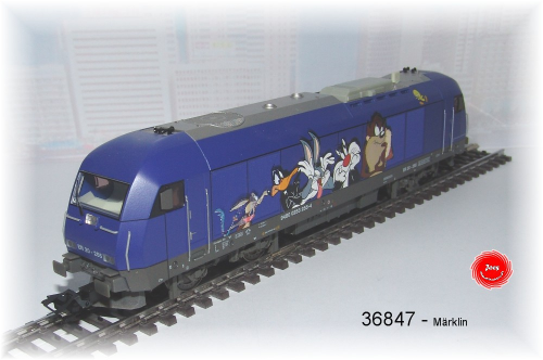 Märklin 36847 Mehrzweck-Diesellokomotive "Looney Tunes"
