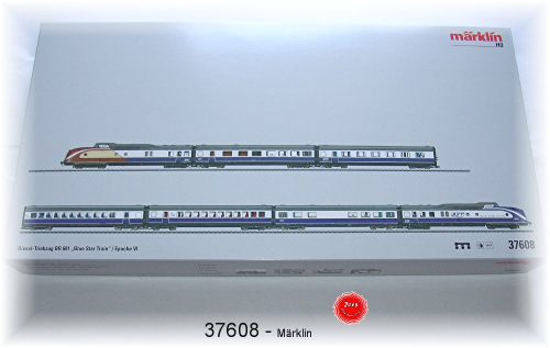 Märklin 37608 BST Diesel-Triebzug. BR 601, Blue Star Train