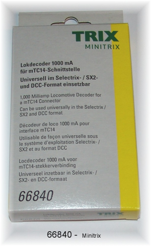 Minitrix 66840  Lokdecoder