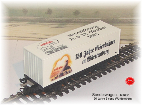 sondermodell - Aufschrift-150 J. Eisenbahn Württ.