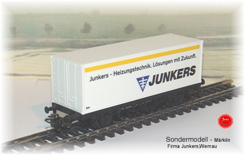 Sondermodell - aufschrift: Junkers-Heiztechnik