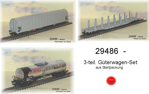 Märklin 29486 - Güterw.-Set