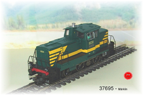 Märklin 37695 Diesellokomotive. Serie 8000, SNCB/NMBS
