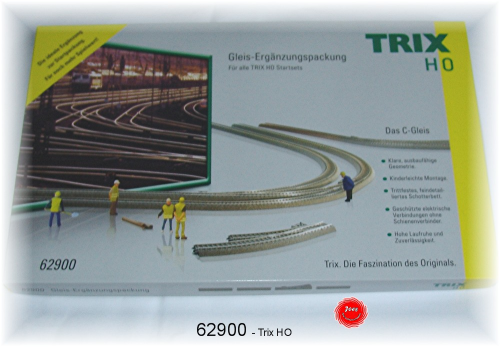 Trix 62900 Spur HO Großes Gleis-Ergänzungs-Set