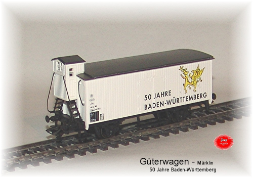 Güterwagen Märklin - 50 J. Baden-Württemberg