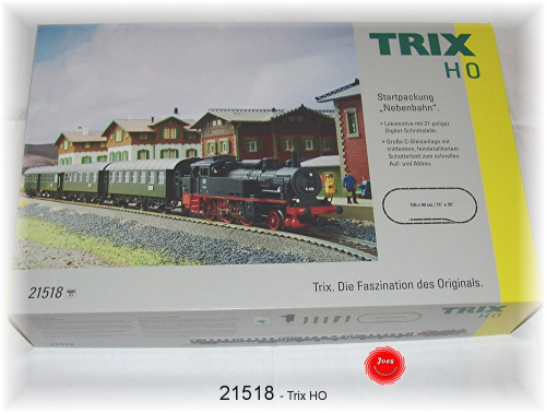 Trix 21518 HO Startpackung "Nebenbahn" mit BR 74 DB