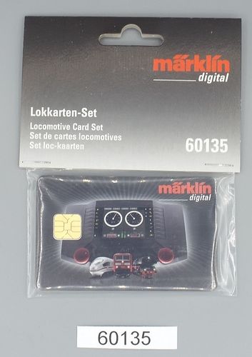 Märklin 60135 Lokkarten-Set für 60215 / 60214 / 60653 - 5 Stück