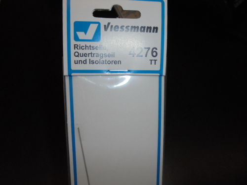 Viessmann 4276 Spur TT, Richtseile, Quertragseil und Isolatoren