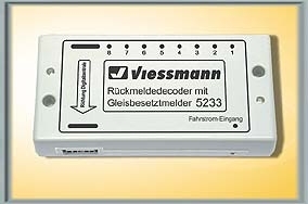 Viessmann 5233 Rückmeldedecoder mit Gleisbesetztmelder