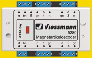 Viessmann 5280 Multiprotokoll Schalt- und Weichendecoder