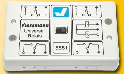 Viessmann 5551 Universal Relais 1x4UM