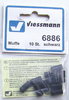 Viessmann 6886 Muffen schwarz, 10 Stück