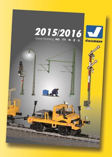 Viessmann 89997 Hauptkatalog 2015/2016 Deutsche Ausgabe mit Lampe HO