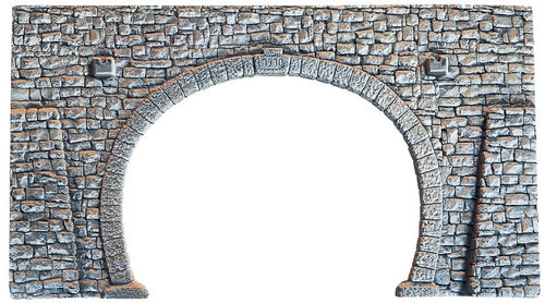 NOCH 34938 Spur N, Tunnel-Portal, 2-gleisig, 16 x 9 cm