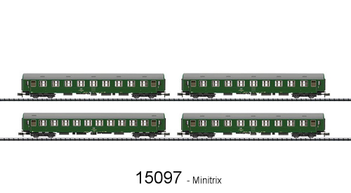 Minitrix 15097 - Wagenset