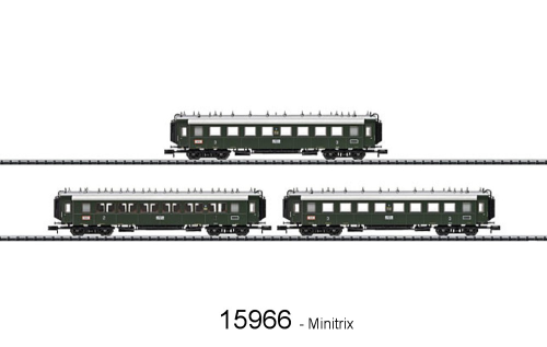 Minitrix 15966 Wagenset