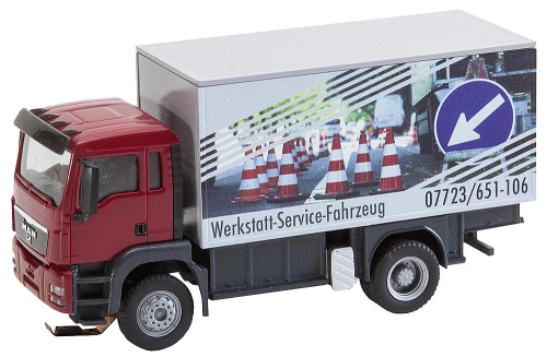 Faller 161554 HO &gt;MAN TGS Werkstattservicewagen&lt;