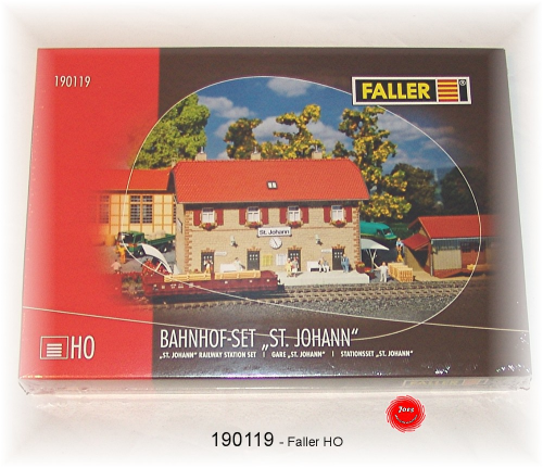 Faller HO 190119 >Bahnhof Set St. Johann<