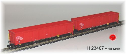 Hobbytrain  H 23407 - 2xGüterwagen