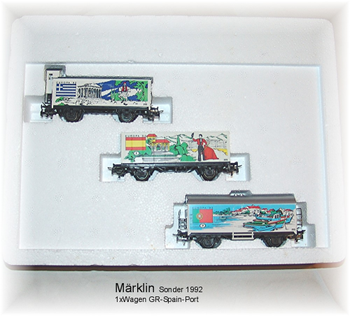 Märklin 84488  - Wagen-Set "Europa '92 Serie D"