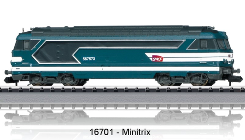 minitrix 16701  Diesellok