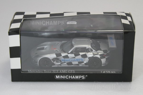 Minichamps 413143293 >Mercedes-Benz SLS AMG GT3 - Sondermodell Spielwarenmesse Nürnberg 2014<
