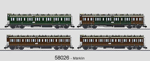 Märklin   58026   Wagenset  spur1