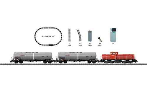 Minitrix  11135 Start-Set "Moderner Güterverkehr".   Serie 6400,   DB Schenker Rail