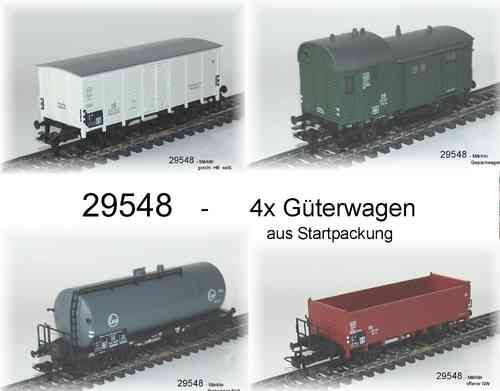 Aus Märklin 29548 --   Güterwagenset der DB-- 4-teilig #NEU#