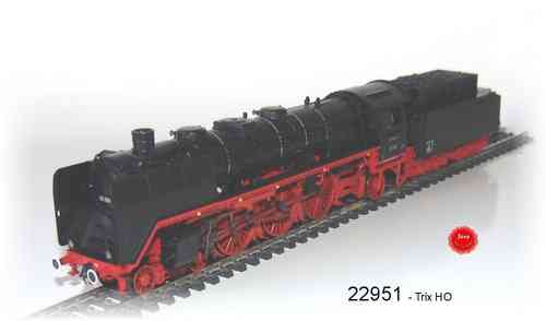 Trix HO - 22951 - Schnellzug-Dampflokomotive mit Schlepptender. BR 03, DB