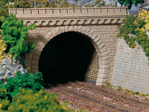 Auhagen 11343 Spur H0 Tunnelportale zweigleisig