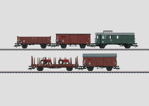 Märklin 94984 Güterwagen-Set 5-teilig der DB gealterte Ausführung