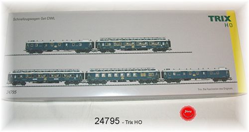 Trix 24795 Schnellzugwagen-Set CIWL Orient-Express 1928 5-teilig