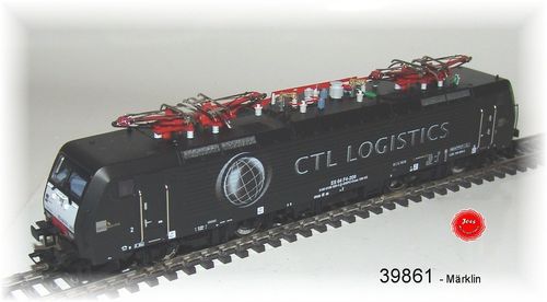 Märklin 39861 E-Lok BR 189 CTL Logistics mfx+ Sound Metall