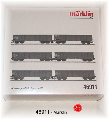 MÄRKLIN 46911 Güterwagen-Se der DR 5-teilig