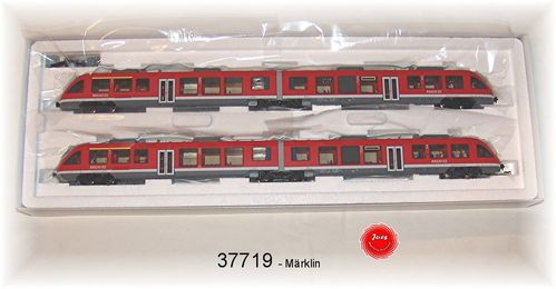 Märklin 37719 Nahverkehrs-Dieseltriebwagen BR 648.2 DB AG mfx Sound