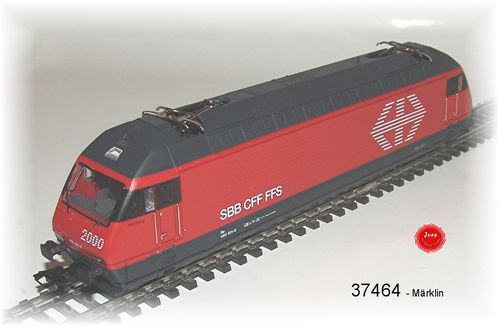 Märklin 37464 E-Lok Serie Re 460 der SBB mfx+-Decoder Sound Metall