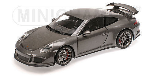 Minichamps 110062720 Porsche 911 GT3 - 2013 - Grey Metallic - 1:18