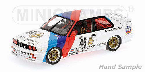 Minichamps 180872046 BMW M3 Ravaglia/Pirro Calder WTCC 1987 - 1:18