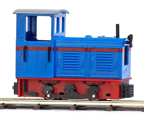 Busch HOf 12122 Diesel-Lokomotive »LKM Ns 2f  Blau/Rot«