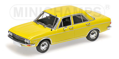 Minichamps 430019109  Audi 100 - 1969 - Gelb - 1:43