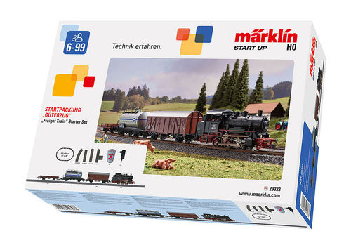 Märklin 29323 Digital-Startpackung "Güterzug Epoche III" mit Dampflok BR 89.0 DB