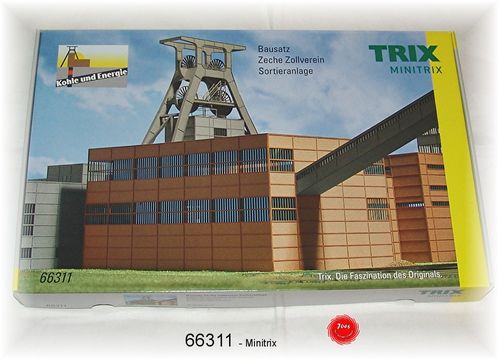TRIX Minitrix 66311 Spur N Bausatz Zeche Zollverein 2