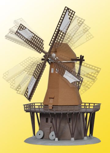 kibri 37302 Spur N Windmühle mit Antrieb Funktionsbausatz