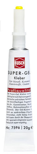 BUSCH 7596 Super-Gel-Kleber, Inhalt 20g