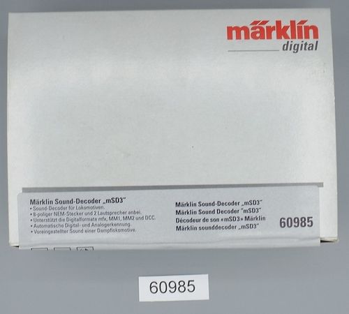 Märklin 60985 Lok-Decoder mSD3 mit Kabelbaum