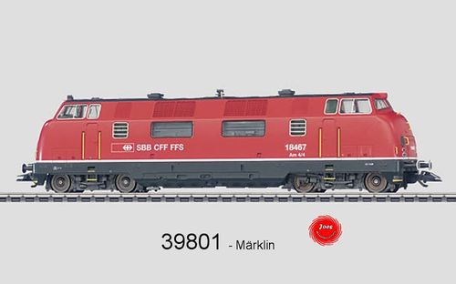 Märklin 39801  Diesellok  Serie AM 4/4 - SBB