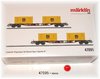 Märklin 47095 Container-Tragwagen-Set Bauart Sgns CEMAT 2-teilig