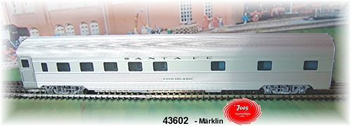 Märklin 43602  - Schnellzugwagen Streamliner Sleeper. Neu in OVP